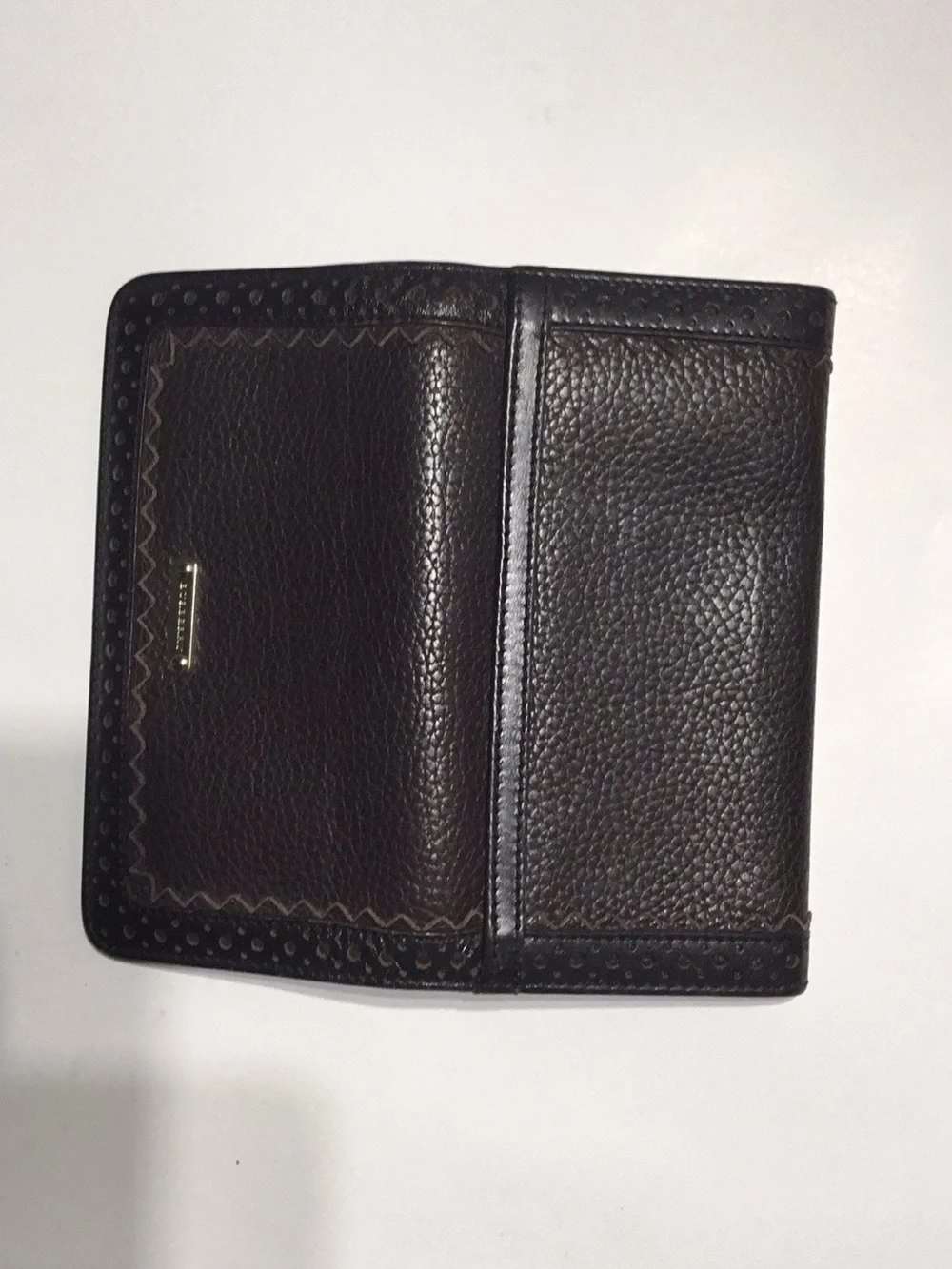 Burberry compact wallet
